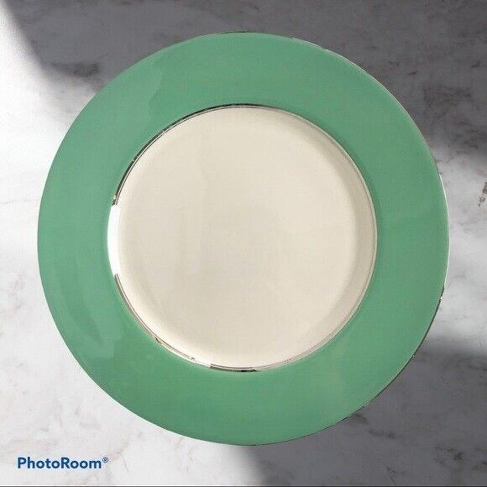 CLEARANCE Gateway China By Shenango Michele 2 Dinner Plates 10.75" Diameter